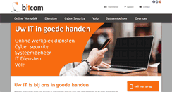 Desktop Screenshot of bitcom.nl